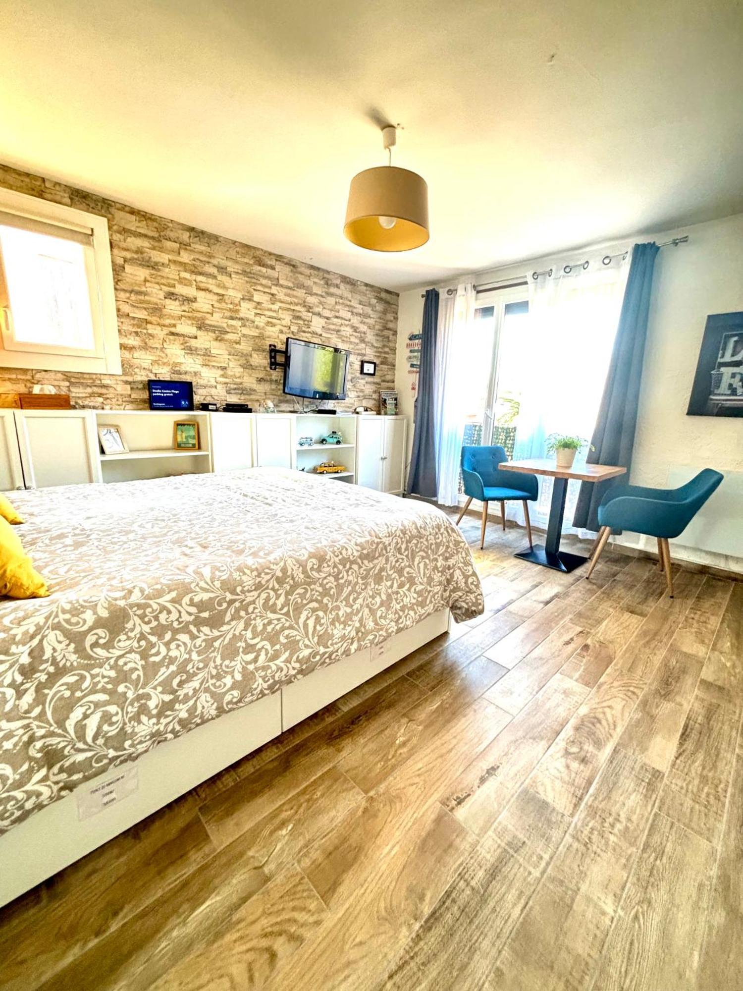 Studio Centre Plage Parking Gratuit Колюр Екстериор снимка